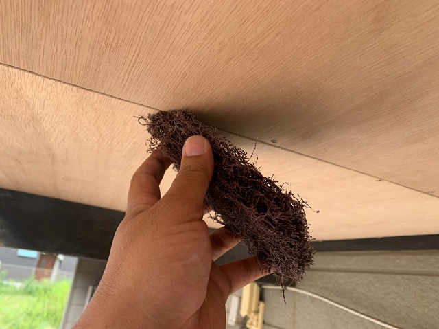 シール処理前ケレン